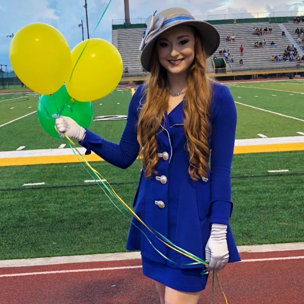 Royal Blue Homecoming Suit, Jacket and Skirt